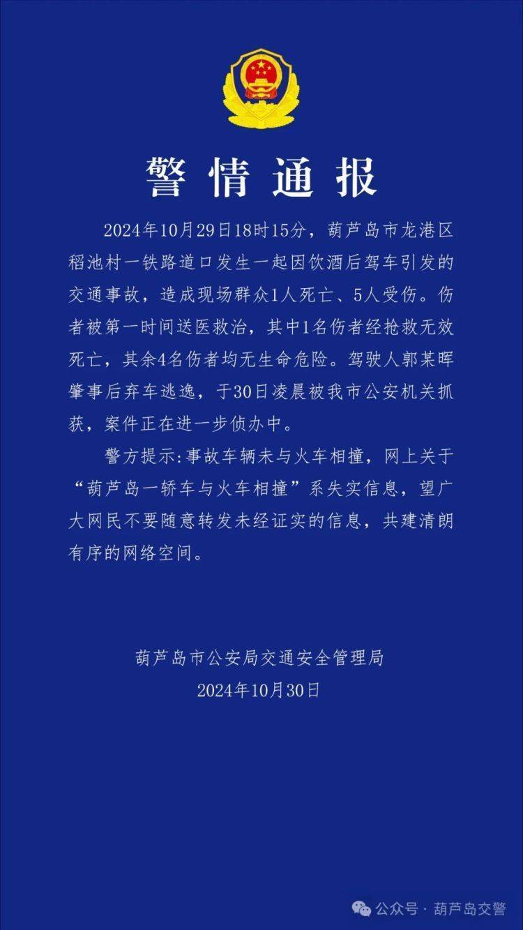 辽宁葫芦岛一铁道口发生事故<strong></p>
<p>虚拟币王者荣耀</strong>，“轿车火车相撞”不实