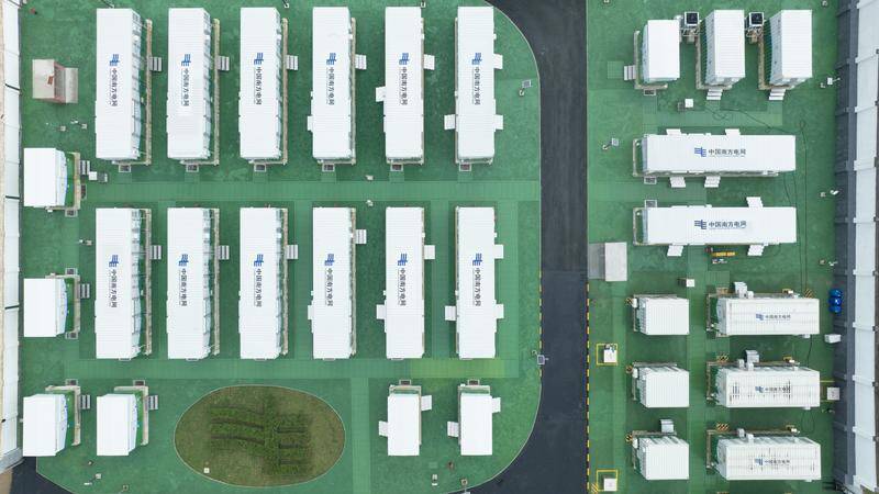 单次可储存5万度电<strong></p>
<p>中国投资</strong>！广西一钠离子电池储能电站再扩容