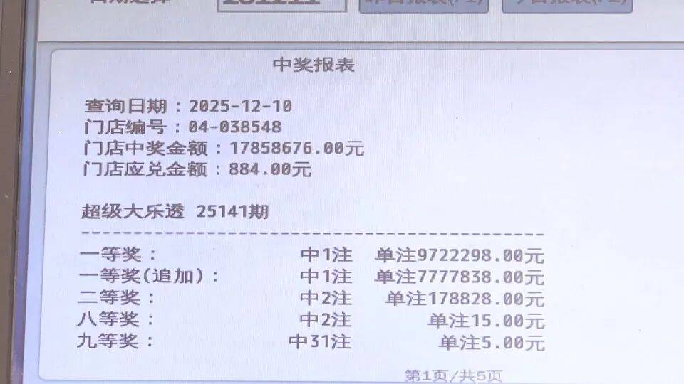 男子3元彩票中1750万!店主:朋友跟着他换了一个号码<strong></p>
<p>资讯app</strong>,也中35万